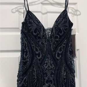 Gorgeous Brand New Navy Gown